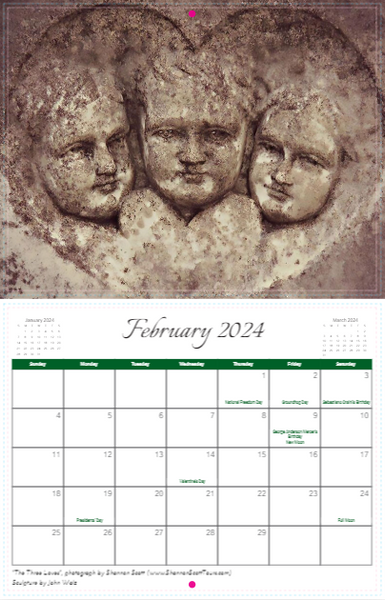 2024 The Beauty of Bonaventure Calendar