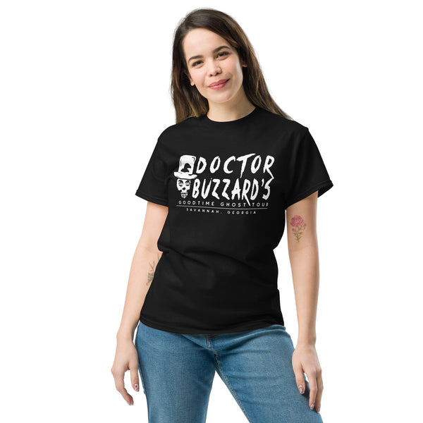 Doctor Buzzard's Goodtime Ghost Tour Unisex classic tee