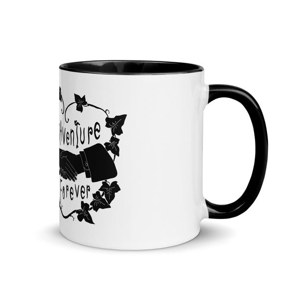 Bonaventure Forever Clasping Hands Two-Tone Mug with Color Inside